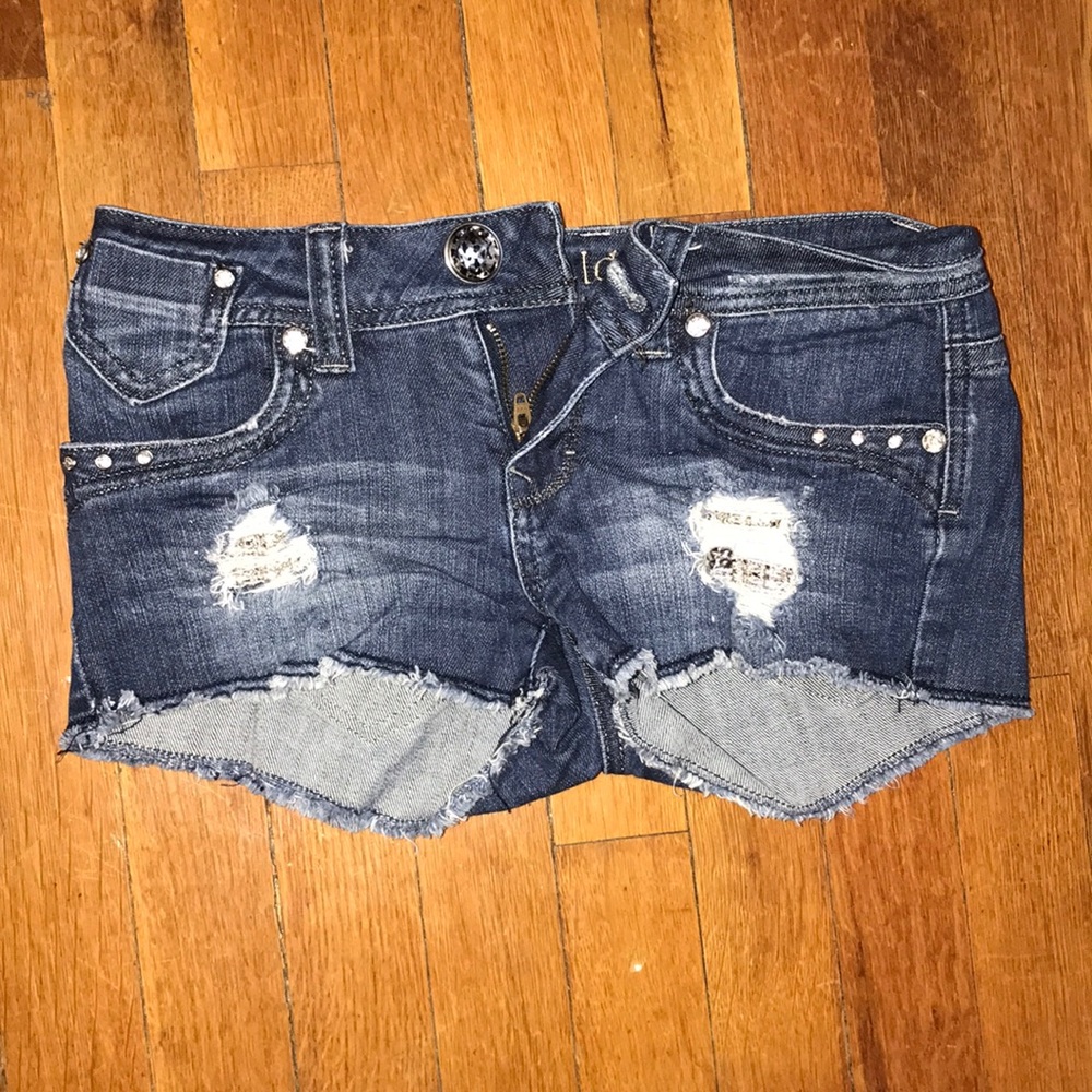 jean shorts